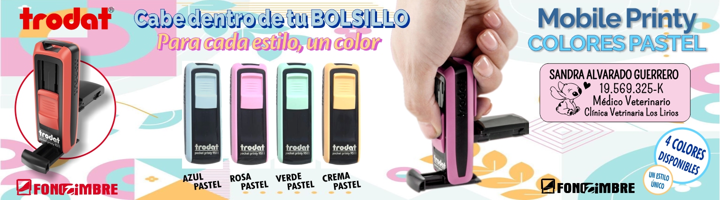 Oferta Trodat Printy 4911 - Timbres personalizados Maipú - Fonotimbre Chile